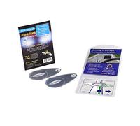 Family Motoring & Leisure Eurolites Headlamp Beam Deflectors + Drive Right Safety Sticker