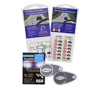 Family Motoring & Leisure Eurolites Headlamp Headlight Adaptors & Speed Right Sticker & Drive Right Lane Device Clear Compatible For All Vehicles