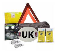 Family Motoring & Leisure Fresnel Lens European Travel Kit All You Need For Travelling Abroad Twin Pack Breathalysers + Warning Triangle