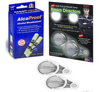 Family Motoring & Leisure Headlamp Beam Adaptors Fresnel Lens + 2 French Breathalysers