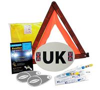 Family Motoring & Leisure New Euro European Travel Kit For Driving In France Eurolites With French Breathalysers 1-9 (European Driving Kit 2)