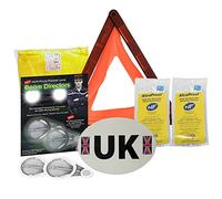 Family Motoring & Leisure New Euro European Travel Kit For Driving In France Fresnel Lens With French Breathalysers 1-9 (European Driving Kit 2)