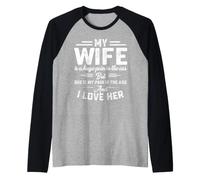 Family - My Wife is a Big Pain in the Ass Raglan Baseball Tee