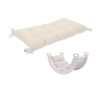 Family Nation, Montessori Cushion for Climbing Arch for Children from 6 Months, Plush Wool, Machine Washable, 105 x 47 x 8 cm