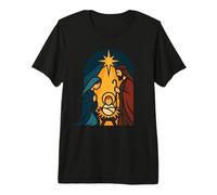 Family Nativity Scene Premium T-Shirt