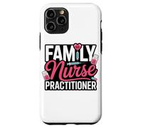 Family Nurse Practitioner Heartbeat Syringe Pill Care Case for iPhone 11 Pro