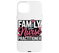 Family Nurse Practitioner Heartbeat Syringe Pill Care Case for iPhone 15 Plus