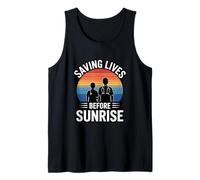 Family Nurse Practitioners Sunrise Motivation Healthcare Tank Top