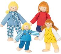 Flexible puppets Young Family - 4 pieces