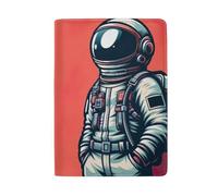 Family of Giraffes Hugging Together Men Passport Holder Passport Wallet for Women, cool astronaut, One size