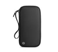 Family Passport Holder, Waterproof Passport Pouch Anti -theft Blocking Travel Wallet for Women Men, Black, Classic
