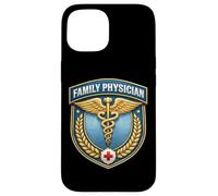 Family Physician Medicine General Practice Doctor Caduceus Case for iPhone 15