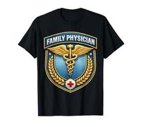 Family Physician Medicine General Practice Doctor Caduceus T-Shirt