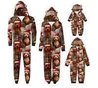 Family Pjs Matching Sets, Christmas Onesie Family Matching Pyjamas Set, Christmas Sleepwear, Funny Reindeer Pajamas Set, PJs Xmas Onesies Festival Party Holiday Nightwear Dad Mom Adults Kids Baby