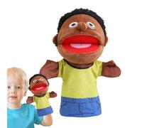 Family Plush Hand Puppet | Storytelling Plush Puppet | Interactive Pretend Play, Storytelling With Movable Mouth For Girls Boys