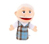 Family Plush Hand Puppets - Grandfather Grandma Characters, Mom Dad Kids Toys | Interactive Role Play Educational Set, Soft Puppet Storytelling Figures for Children Imaginative Learning Fun Activity