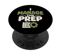 Family Preparedness Emergency Planner Prepper Identity Calm PopSockets Adhesive PopGrip