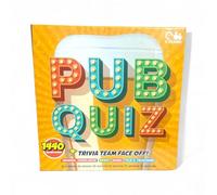 Family Pub Quiz Game - Host Your Own Pub Quiz - Trivia Board Games Includes Topics Surrounding Films, History, Sport and Music - Family Game Night by Gift Idee®