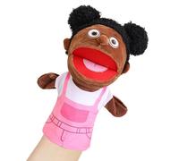 Family Puppets For Kids | School Home Puppet | Interactive Pretend Play Puppet, Storytelling Plush With Movable Mouth For Girls Boys