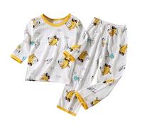 Family Pyjamas Sets Breathable Sleepwear Cotton Set Kid Lounge Wear Personalized Pyjama Teen Nightwear for Age 3-16 Years