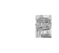 Family Quotes Adult Design Anxiety Relief Vinyl Art Sticker 34x65.9cm Do not Damage The Wall Surface Black
