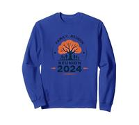 Family Reunion 2024 Legacy Tree Gathering Sweatshirt, Adult Unisex, Royal Blue, S