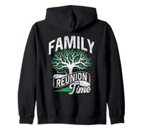 Family Reunion Time Families Gathering Meeting Zip Hoodie