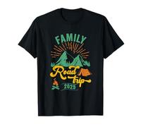 Family Road Trip 2025 Camping Crew Vacation Holiday Trip T-Shirt