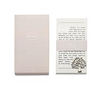 "Family" Sentimental Moments Message Plaque Freestanding Or Hanging Gift MO116 MO116