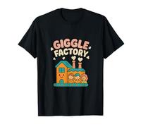 Family Squad Giggle Factory Fun Graphic Design T-Shirt
