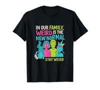 Family Squad: Weird is The New Normal Graphic T-Shirt
