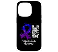 Family Support Pediatric Stroke Awareness Case for iPhone 14 Pro