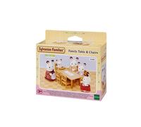 Family Table & Chair Set (4506): 1 Table, 1 Baby Chair, 4 Chairs - Spacious Family Dining Convenience