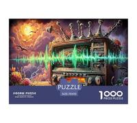 Family Teamwork 1000-Piece Puzzle Kit - Divides The Puzzle Into Sections. A Strategic Jigsaw System Allowing Multiple Family Members (Kids & Adults) to Work in Parallel.