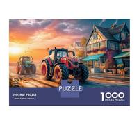 Family Teamwork 1000-Piece Puzzle Kit - Divides The Puzzle Into Sections. A Strategic Jigsaw System Allowing Multiple Family Members (Kids & Adults) to Work in Parallel.