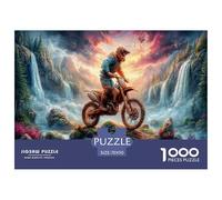 Family Teamwork 1000-Piece Puzzle Kit - Divides The Puzzle Into Sections. A Strategic Jigsaw System Allowing Multiple Family Members (Kids & Adults) to Work in Parallel.