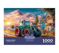 Family Teamwork 1000-Piece Puzzle Kit - Divides The Puzzle Into Sections. A Strategic Jigsaw System Allowing Multiple Family Members (Kids & Adults) to Work in Parallel.