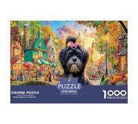 Family Teamwork 1000-Piece Puzzle Kit - Divides The Puzzle Into Sections. A Strategic Jigsaw System Allowing Multiple Family Members (Kids & Adults) to Work in Parallel.