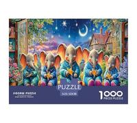 Family Teamwork 1000-Piece Puzzle Kit - Divides The Puzzle Into Sections. A Strategic Jigsaw System Allowing Multiple Family Members (Kids & Adults) to Work in Parallel.