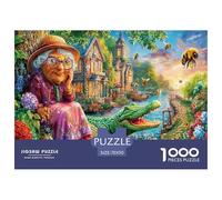 Family Teamwork 1000-Piece Puzzle Kit - Divides The Puzzle Into Sections. A Strategic Jigsaw System Allowing Multiple Family Members (Kids & Adults) to Work in Parallel.