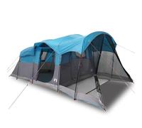 Family Tent 8-Person Blue Waterproof