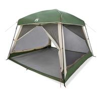 Family Tent Cabin 6-Person Green Waterproof