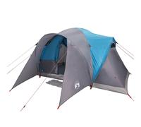 (brown, 375 x 225 x 176 cm) vidaXL Family Tent Dome 6-Person Camping Tent Lightweight Tent Waterproof