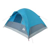 Family Tent Dome 6-Person Lightweight Camping Blue Waterproof vidaXL