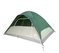 Family Tent Dome 6-Person Lightweight Camping Green Waterproof vidaXL