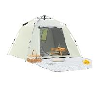 Family Tent for Camping | 2-3 People Waterproof UV Protection,Auto-Open Camping Tent for Outdoors - for Picnic Fishing Mountaineering Backpacking Adults Teens Couples Friends