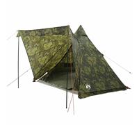 Family Tent Tipi 6-Person Lightweight Dome Camouflage Waterproof vidaXL