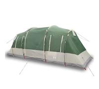 Family Tent Tunnel 6-Person Camping Lightweight Green Waterproof vidaXL