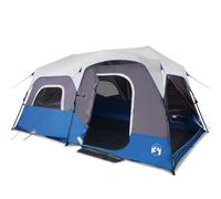 Family Tent with LED 9-Person Lightweight Tent Dome Tent Quick Release vidaXL