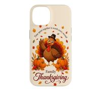 Family Thanksgiving Time Spent Together Turkey Pumpkin Fall Case for iPhone 14